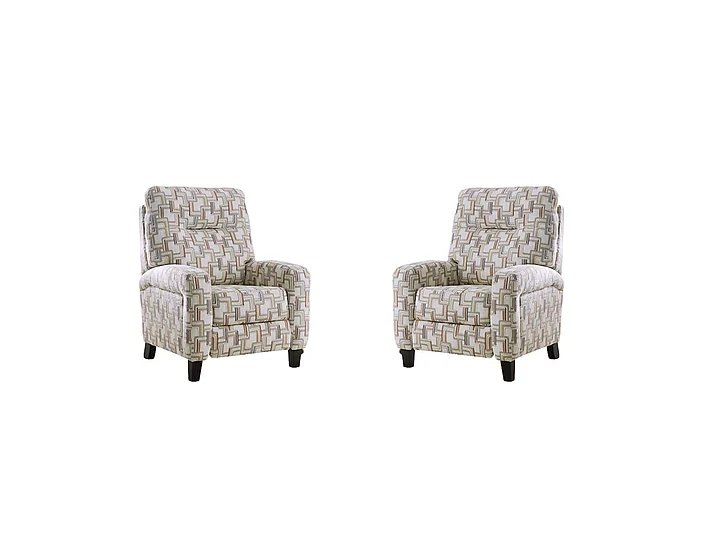 Southern Motion Jive Hi-Leg Recliner in Denim 1695 331-13 (Set of 2)