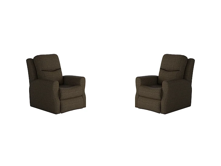 Southern Motion Fame Wallhugger Recliner in Toffee 2007 115-17 (Set of 2)