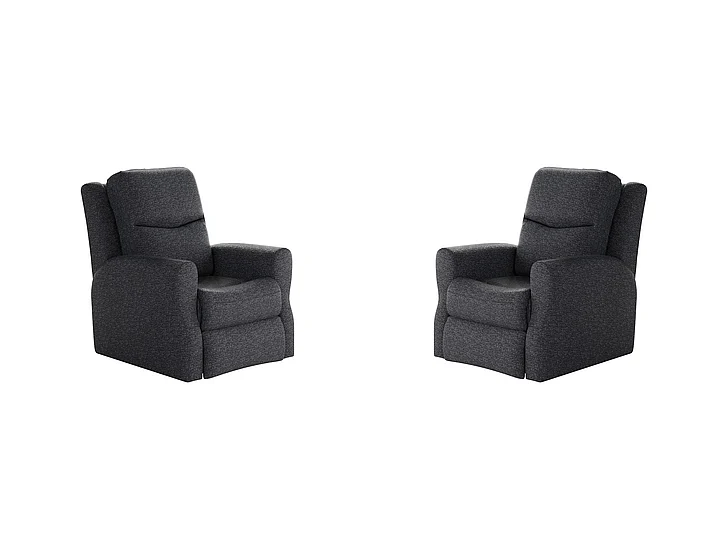 Southern Motion Fame Wallhugger Recliner in Navy 2007 123-60 (Set of 2)