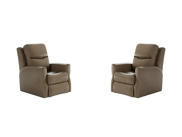 Southern Motion Fame Wallhugger Recliner in Hickory 2007 186-17 (Set of 2)