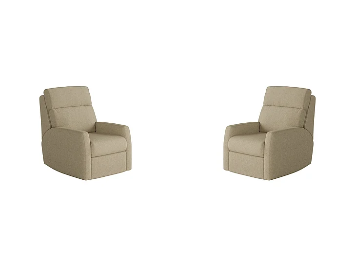 Southern Motion Mimi Wallhugger Recliner in Sand 2095 106-16 (Set of 2)