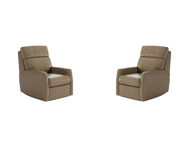 Southern Motion Mimi Wallhugger Recliner in Taupe 2095 186-18 (Set of 2)
