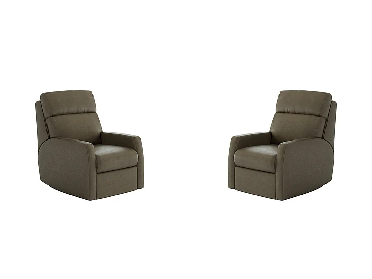 Southern Motion Mimi Wallhugger Recliner in Fossil 2095 957-18 (Set of 2)