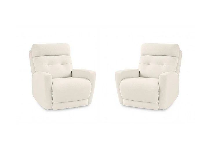 Southern Motion Bank Shot Wallhugger Recliner in Shell 2157 286-15 (Set of 2)