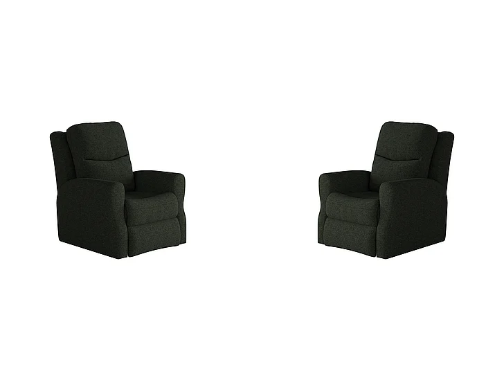 Southern Motion Fame Power Headrest Rocker Recliner in Slate 5007P 106-14 (Set of 2)