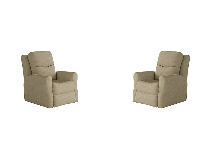 Southern Motion Fame Power Headrest Rocker Recliner in Sand 5007P 106-16 (Set of 2)