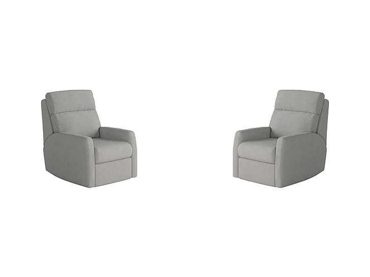 Southern Motion Mimi Power Headrest Rocker Recliner with SoCozi in Oyster 5095-95P 106-09 (Set of 2)