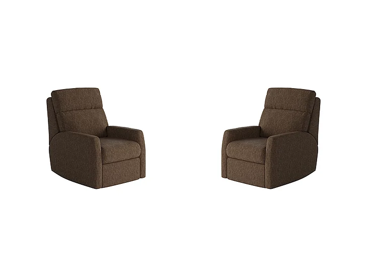 Southern Motion Mimi Power Headrest Rocker Recliner with SoCozi in Truffle 5095-95P 113-18 (Set of 2)