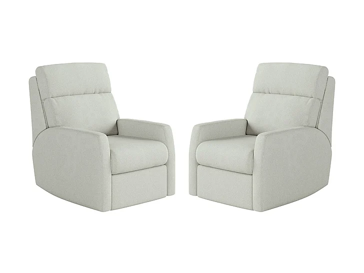 Southern Motion Mimi Power Headrest Rocker Recliner with SoCozi in Shell 5095-95P 286-15 (Set of 2)