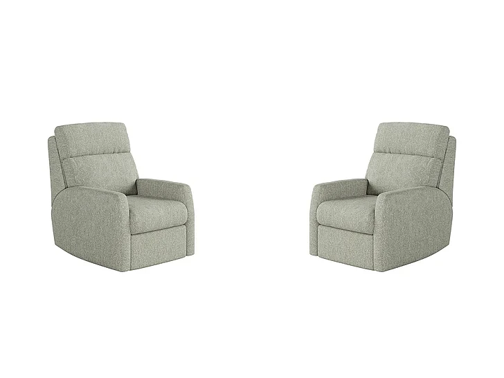 Southern Motion Mimi Power Headrest Rocker Recliner in Antique 5095P 286-16 (Set of 2)