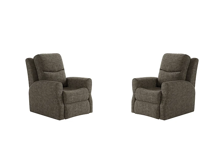 Southern Motion Fame Wallhugger Power Headrest Recliner in Chocolate 6007P 214-21 (Set of 2)