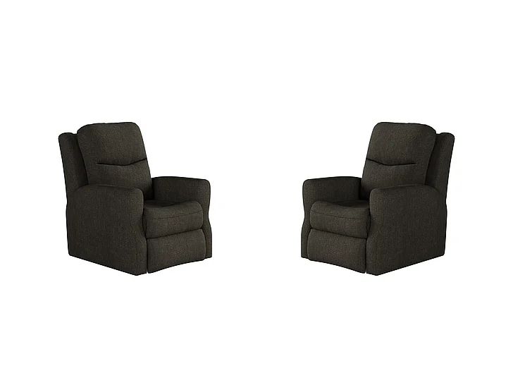 Southern Motion Fame Wallhugger Power Headrest Recliner in Java 6007P 286-22 (Set of 2)