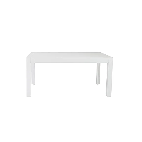 Euro Style Adara 63" Rectangle Table in White Lacquer 27268WHT CLOSEOUT