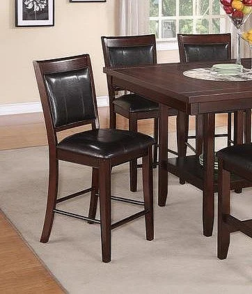 Crown Mark Fulton Counter Height Chair (Set of 2) 2727S-24-V