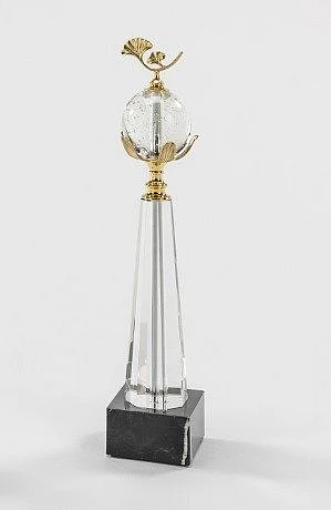 Artmax Table Decor in Crystal and Brass 2730-ADH