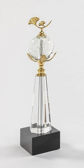 Artmax Table Decor in Crystal and Brass 2730-ADS
