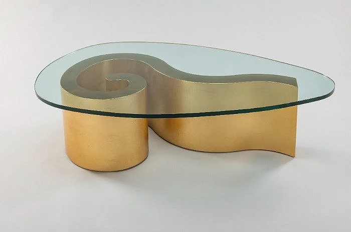 Artmax Coffee Table in Gold 2739-CF