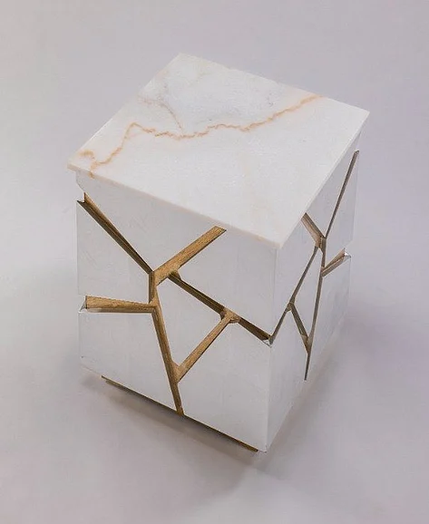 Artmax End Table in Silver 2741-ET