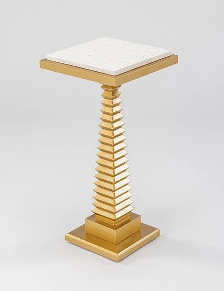Artmax Side Table in Gold 2746-ET1