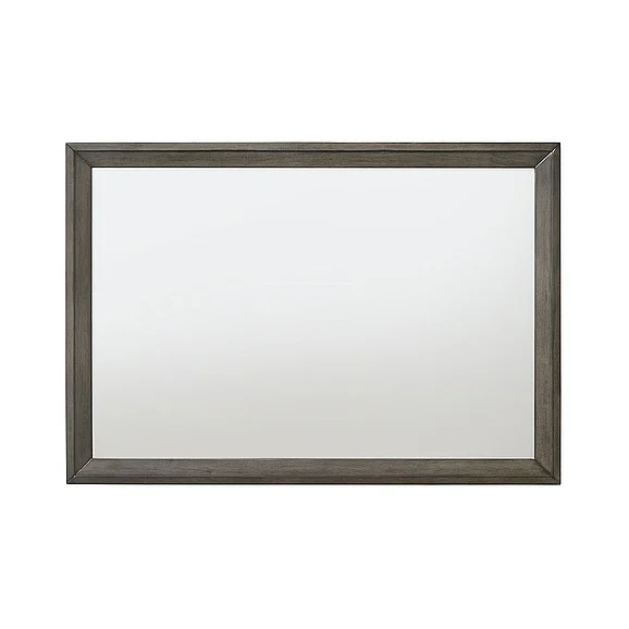 ACME Escher Mirror in Gray Oak 27654