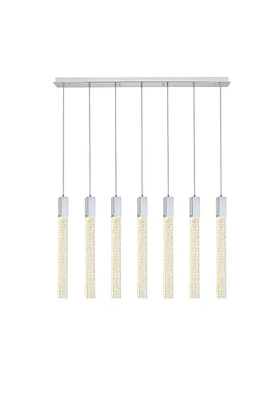 Elegant Weston 7 Lights Pendant in Chrome 2066S42C