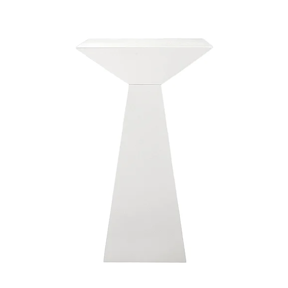 Euro Style Tad Bar Table in High Gloss White 28008WHT-KIT CLOSEOUT