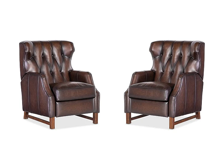 Hooker Furniture Henderson Press Back Recliner RC806-PB-088 (Set of 2)