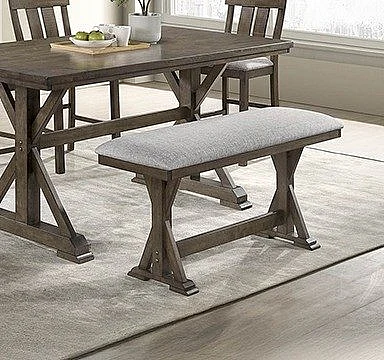 Crown Mark Lloyd Counter Height Bench 2837-BENCH