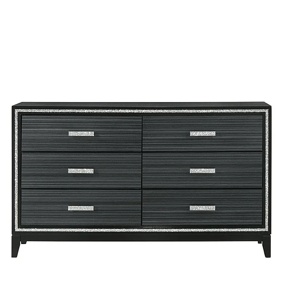 ACME Haiden Dresser in Weathered Black 28435