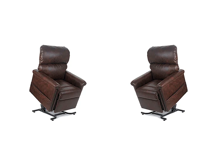 UltraComfort Austin Medium Power Lift Recliner in Elk UC342-MED-IEL (Set of 2)