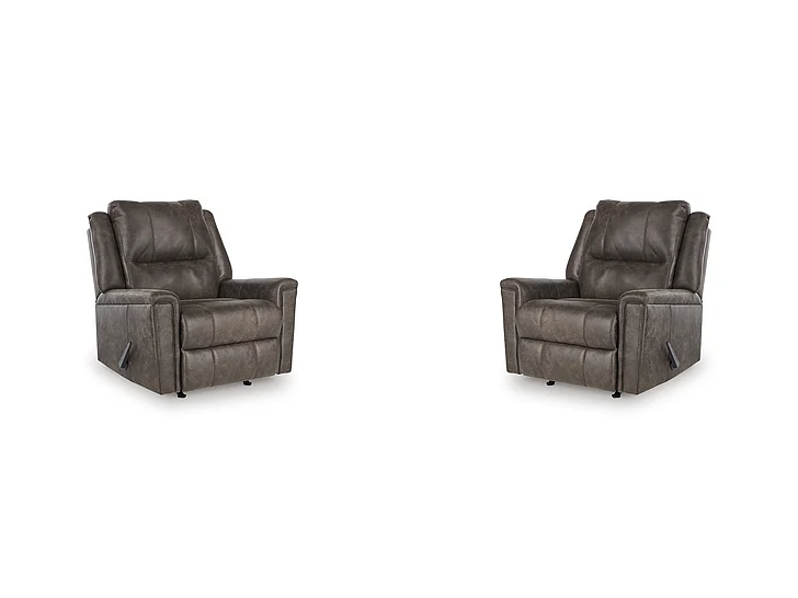Relax-Living Recliner in Walnut NC5300425 (Set of 2)