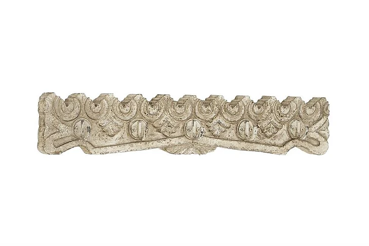 UMA Brown Wood Farmhouse Wall Hook, 4" x 24" x 3" | 29439 CLOSEOUT