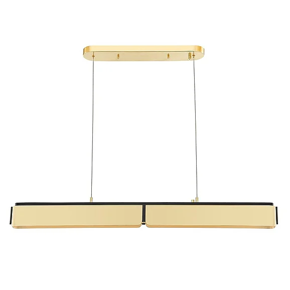 Hudson Valley Lighting Tribeca Linear 2948-AGB/BK