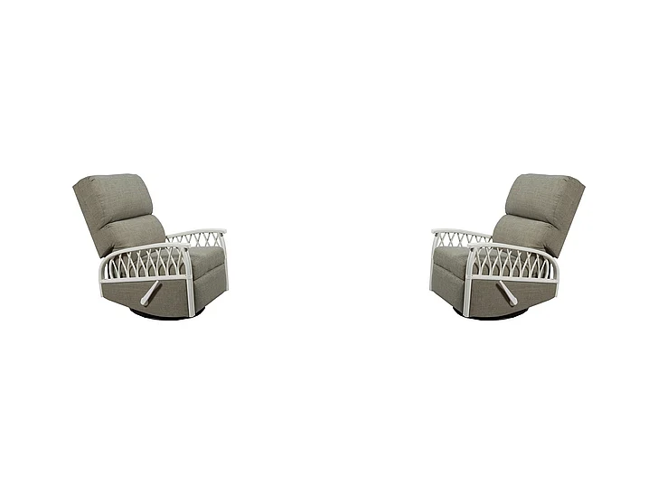 Capris Furniture SRG361 Swivel Recliner Glider (Set of 2) CUSTOM ITEM