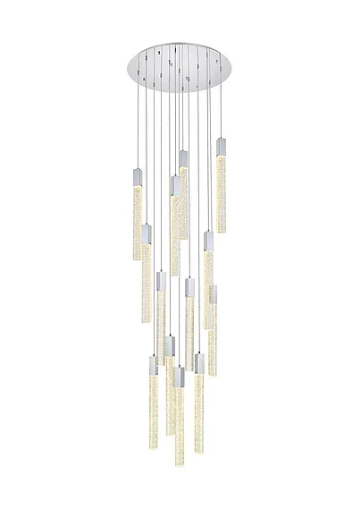 Elegant Weston 13 Lights Pendant in Chrome 2067G30C