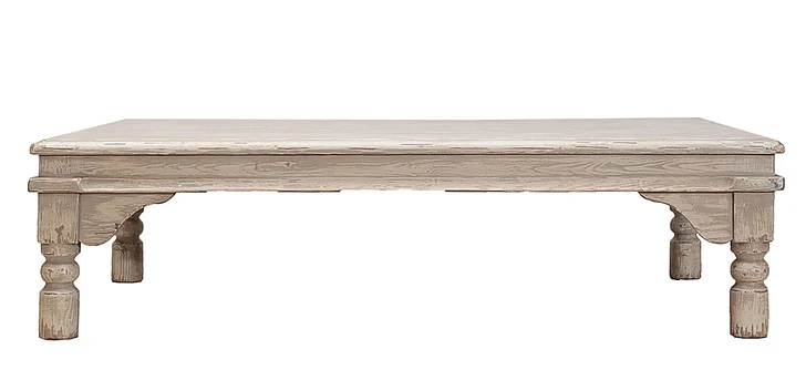 Sarreid Encore IHF Kaffe Table in Washed Gray 29928 CLEARANCE