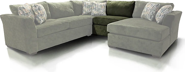 Tennessee Custom Hunter Armless Chair 2H00-39