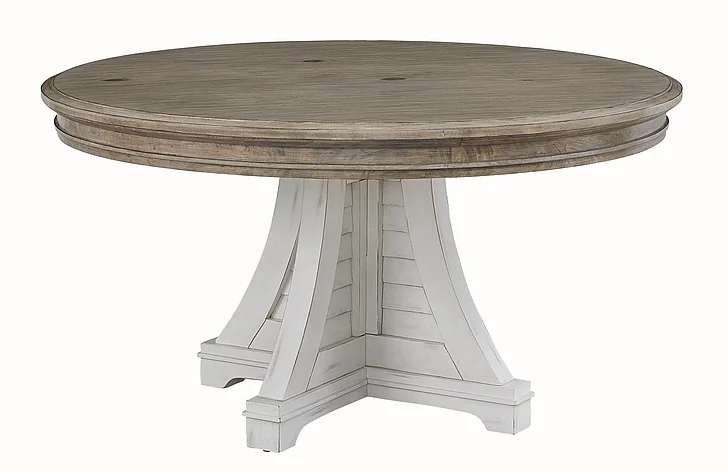 American Woodcrafters Meadowbrook Round Dining Table D-2610-551T/B