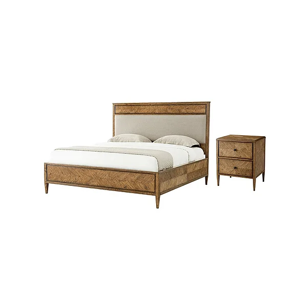 Theodore Alexander Nova 2pc Bedroom Set II in Dawn