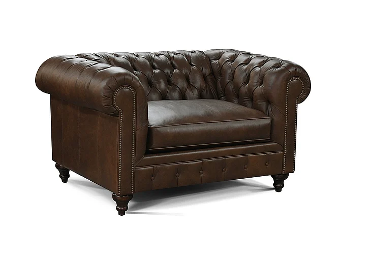 Tennessee Custom Rondell Leather Chair 2R04LNR