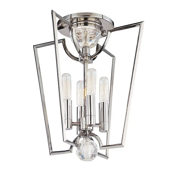 Hudson Valley Lighting Waterloo Semi Flush 3004-PN