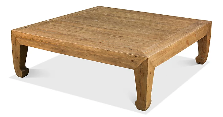 Sarreid Encore IHF Chinese Coffee Table in Pine 30083