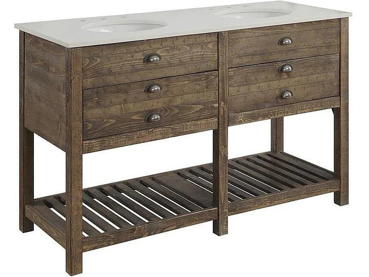 Cottage Creek Two Drawer Double Vanity Sink 30449