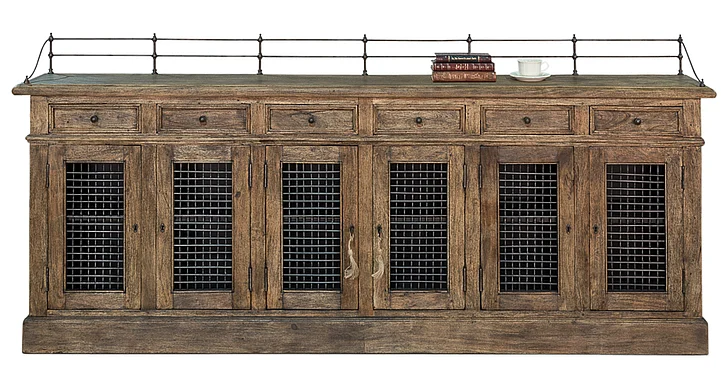 Sarreid Encore IHF Narrow Sideboard in Old Stain 30467