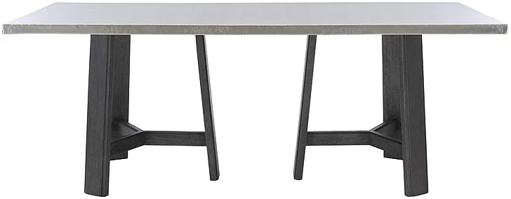 Bernhardt Interiors Harding Dining Table in Midnight Black 305-223-224W