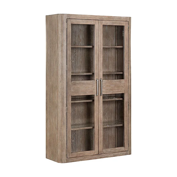 Liberty Furniture South Bend Bunching Display Cabinet in Burnished Clay 306-CH4880