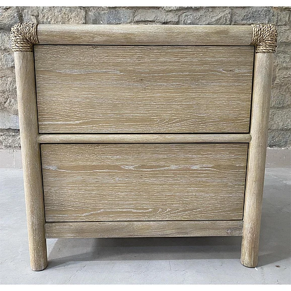 Riverside Rosalie Hemlock Two Drawer Nightstand in Hemlock 30669