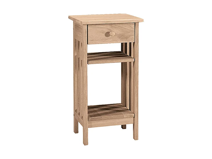 John Thomas Unfinished Mission Telephone Stand 3072