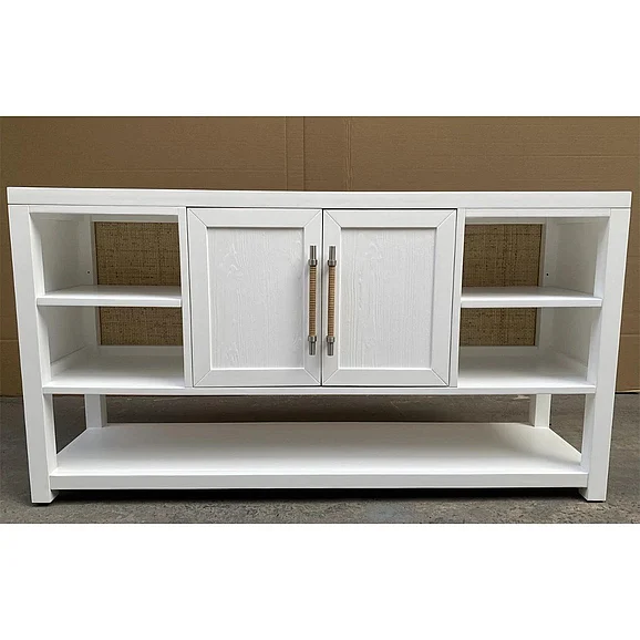 Riverside Rosalie Door Console in White Caps 30736