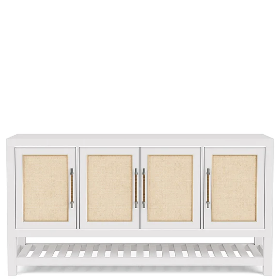 Riverside Furniture Rosalie Server in White Caps 30755